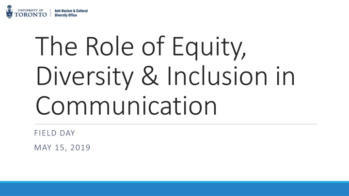 the role of equity diversity inclusion