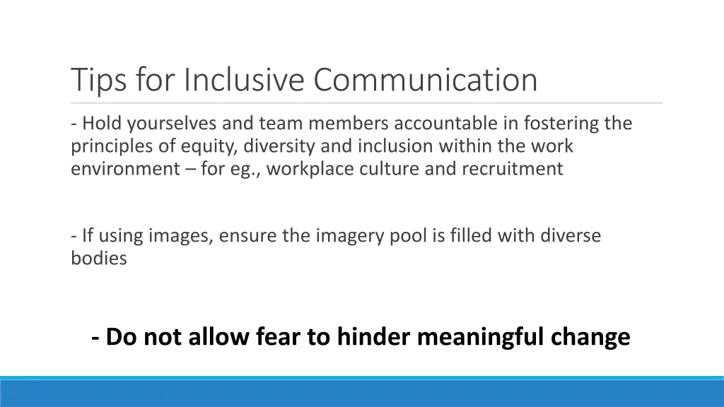 tips for inclusive communication