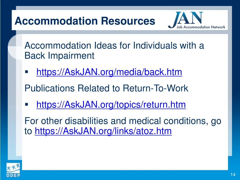 accommodation resources