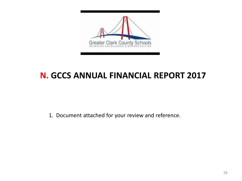 n gccs annual financial report 2017