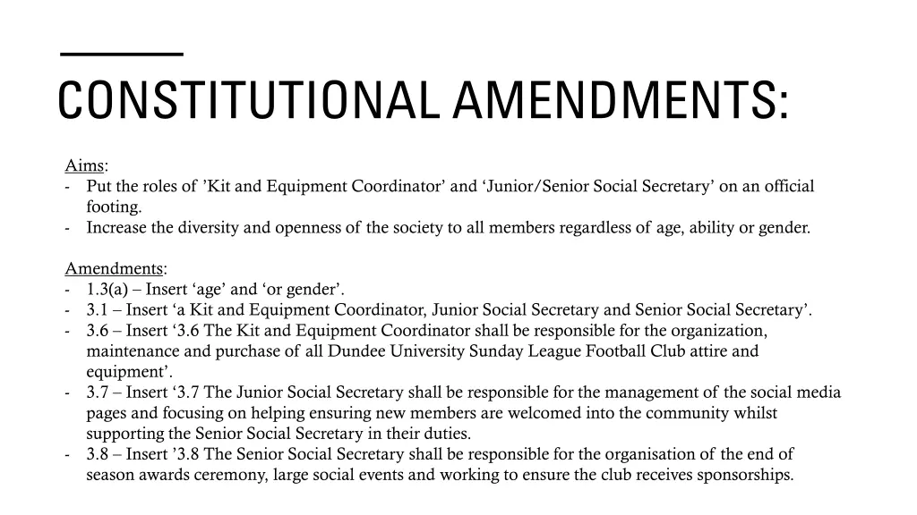 constitutional amendments