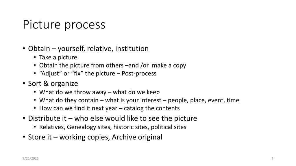 picture process