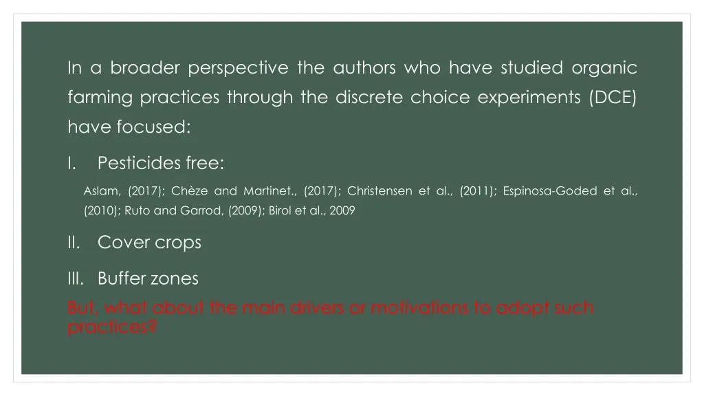 in a broader perspective the authors who have
