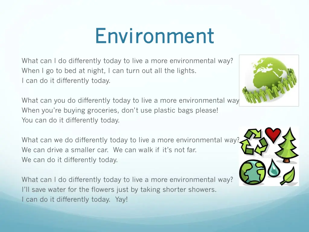environment environment