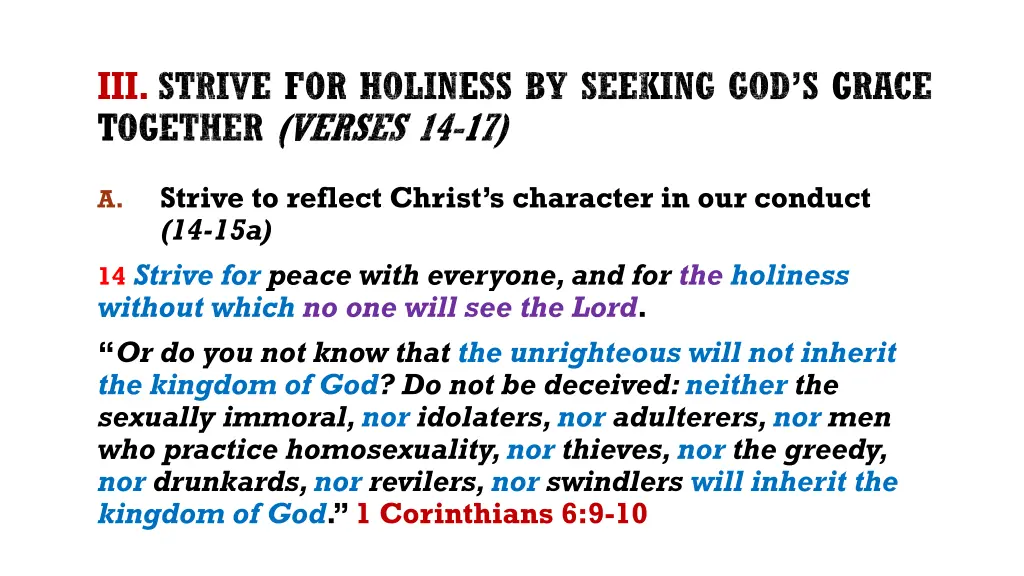 iii strive for holiness by seeking god s grace 2