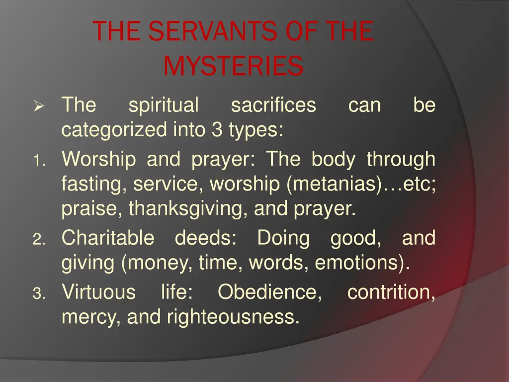 the servants of the mysteries 2