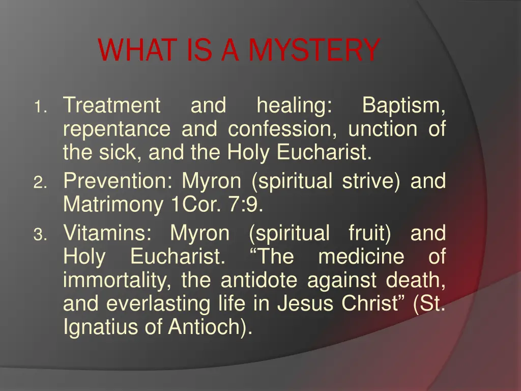 what is a mystery 19