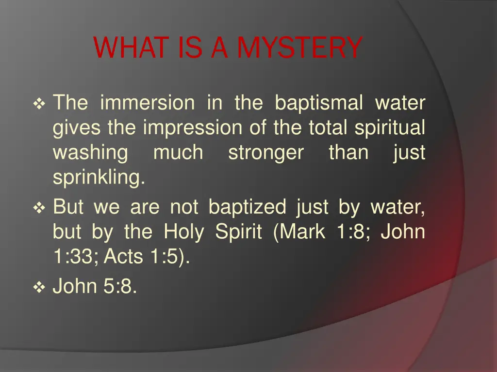 what is a mystery 2