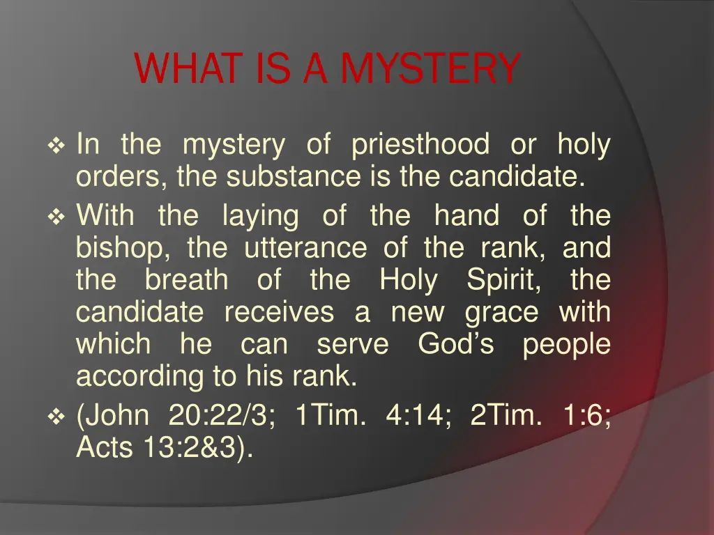 what is a mystery 7