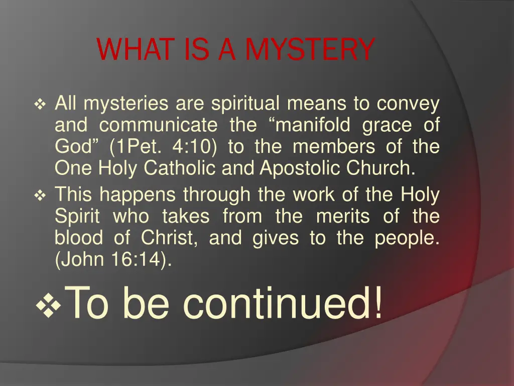 what is a mystery 8