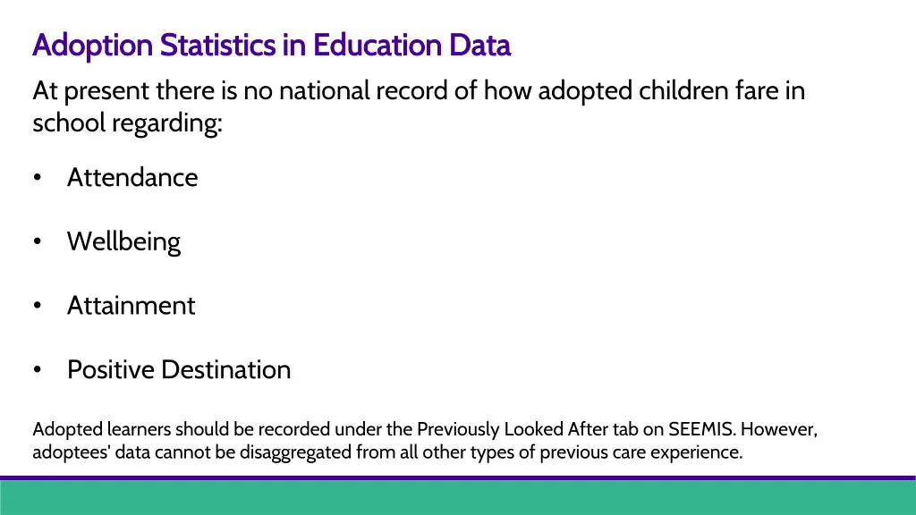 adoption statistics in education data adoption