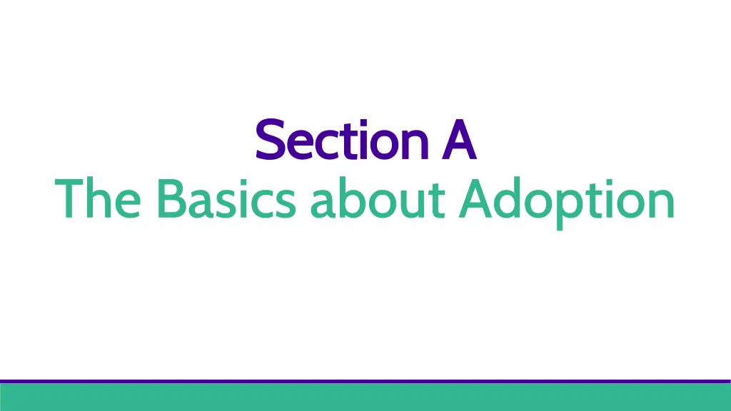 section a section a