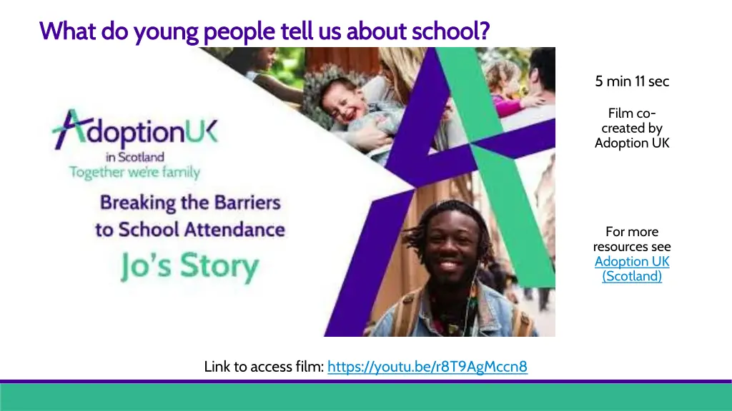 what do young people tell us about school what
