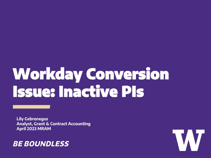 workday conversion workday conversion issue