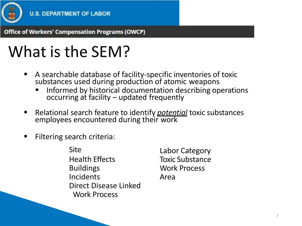 what is the sem