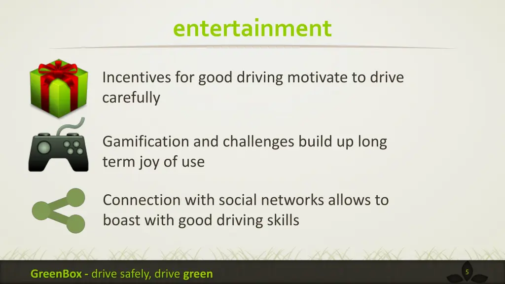 entertainment