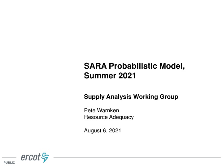 sara probabilistic model summer 2021