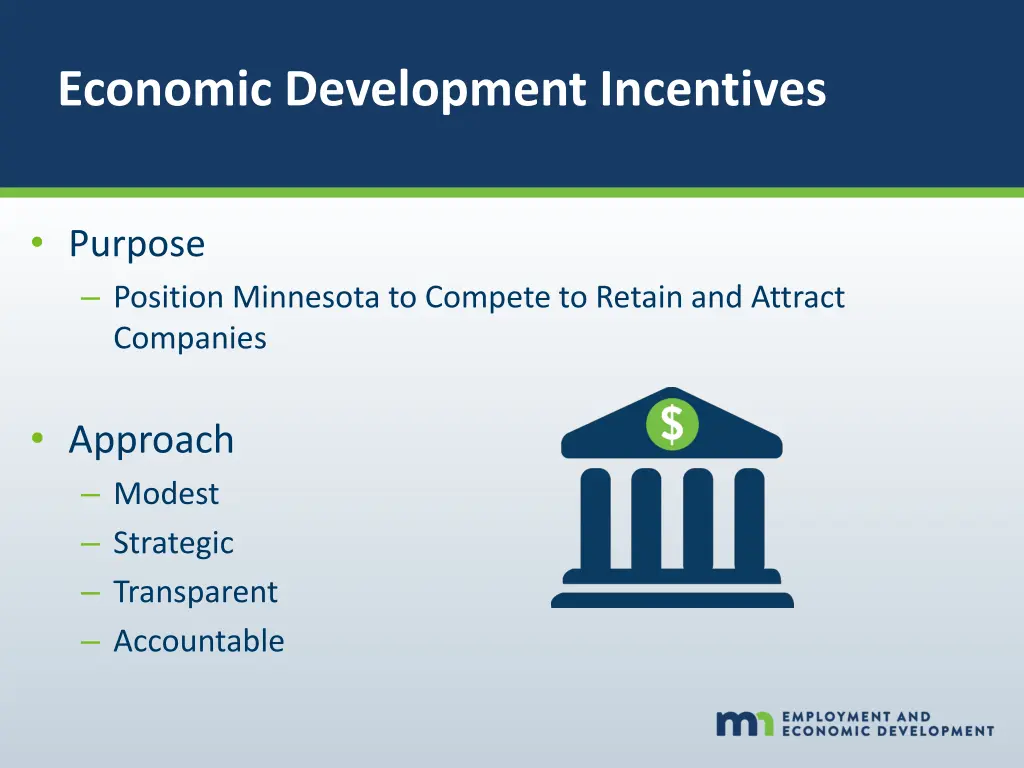 economic development incentives