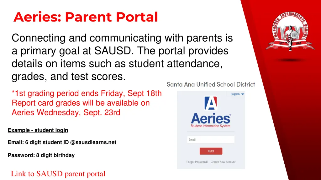 aeries parent portal