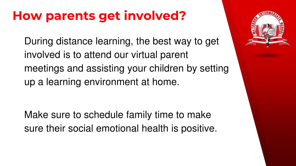 how parents get involved