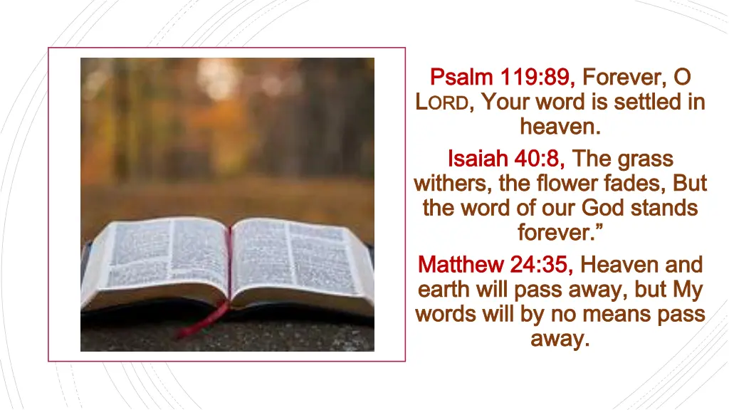 psalm 119 89 psalm 119 89 forever o l l ord your