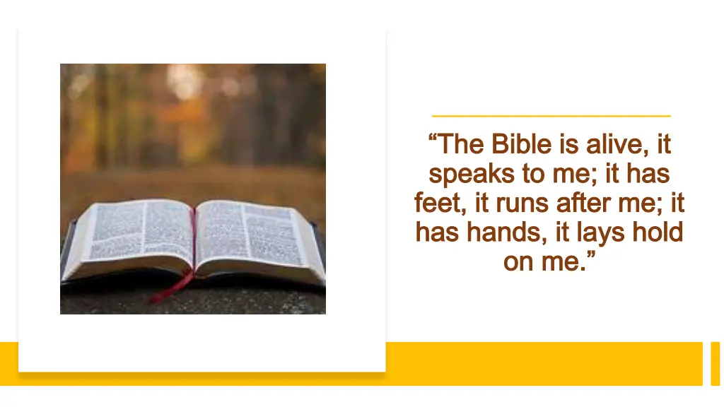 the bible is alive it the bible is alive