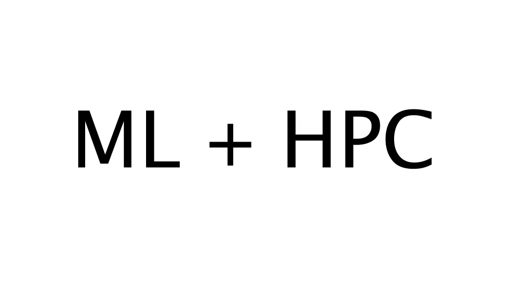 ml hpc