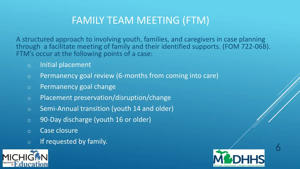 family team meeting ftm