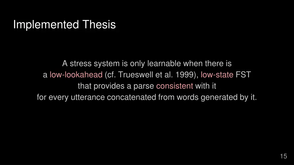 implemented thesis