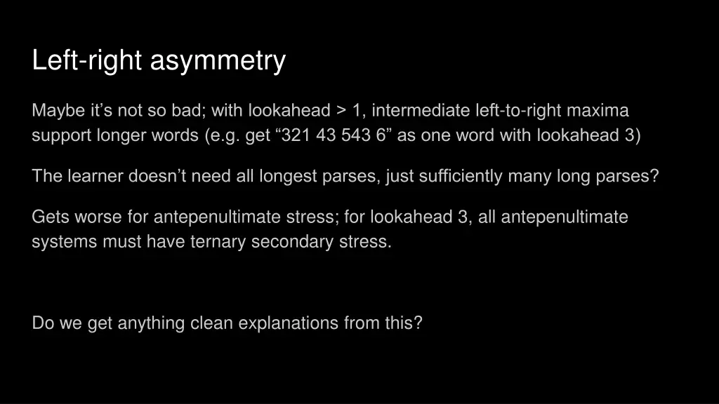 left right asymmetry 1