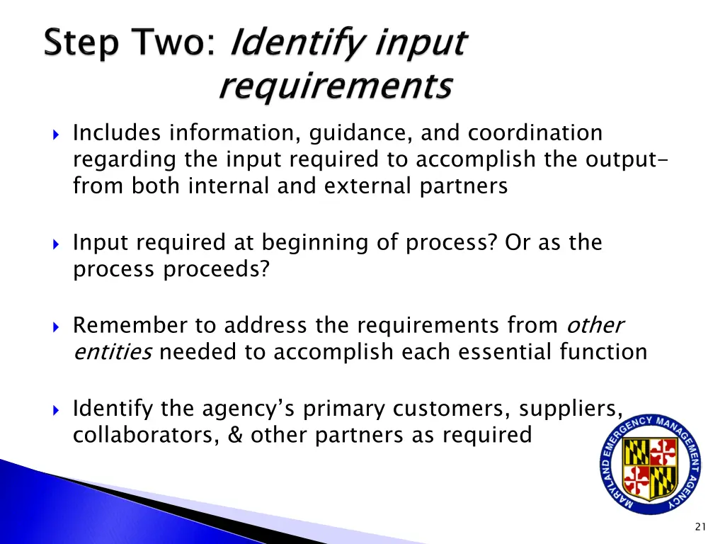 includes information guidance and coordination