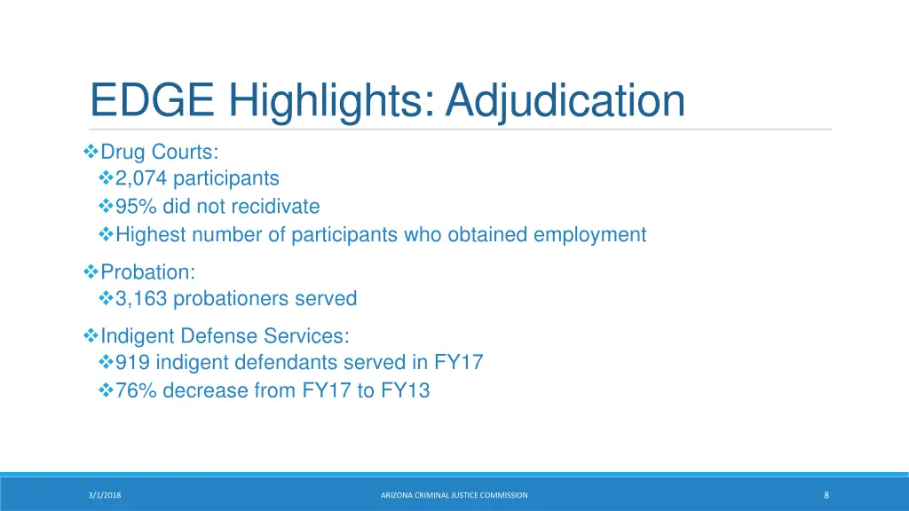edge highlights adjudication