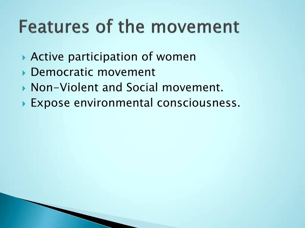 active participation of women democratic movement