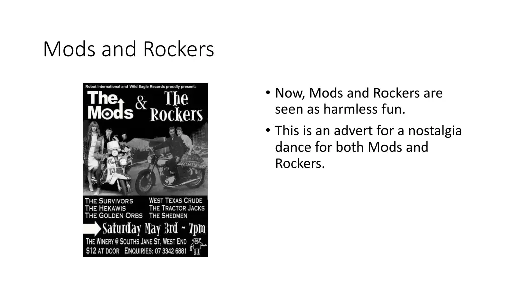 mods and rockers 1