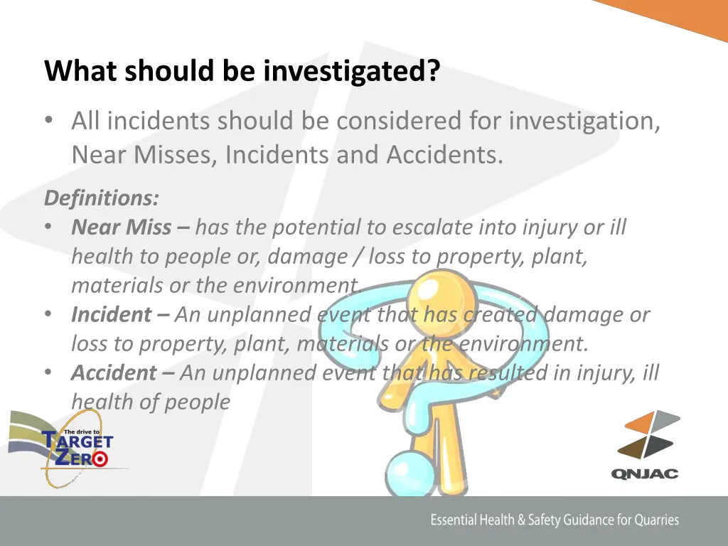 what should be investigated