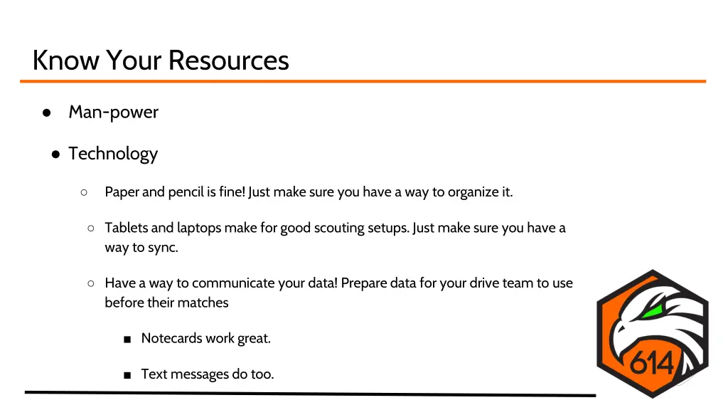 know your resources 1