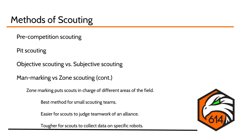 methods of scouting 3