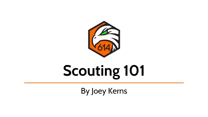 scouting 101