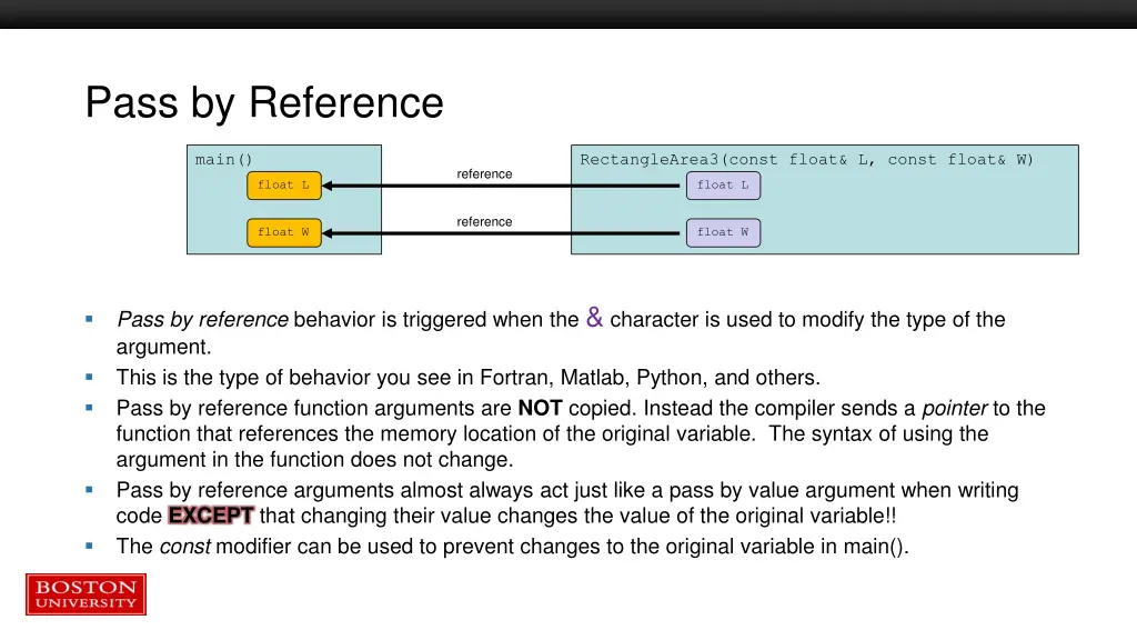 pass by reference