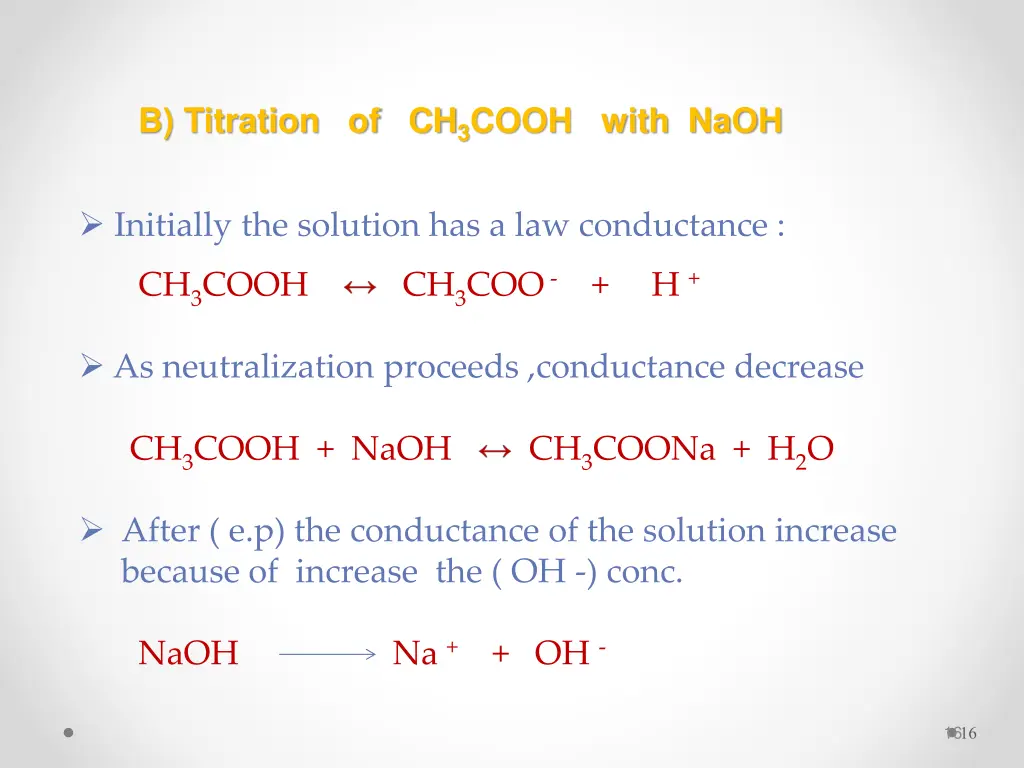 b titration of ch 3 cooh with naoh