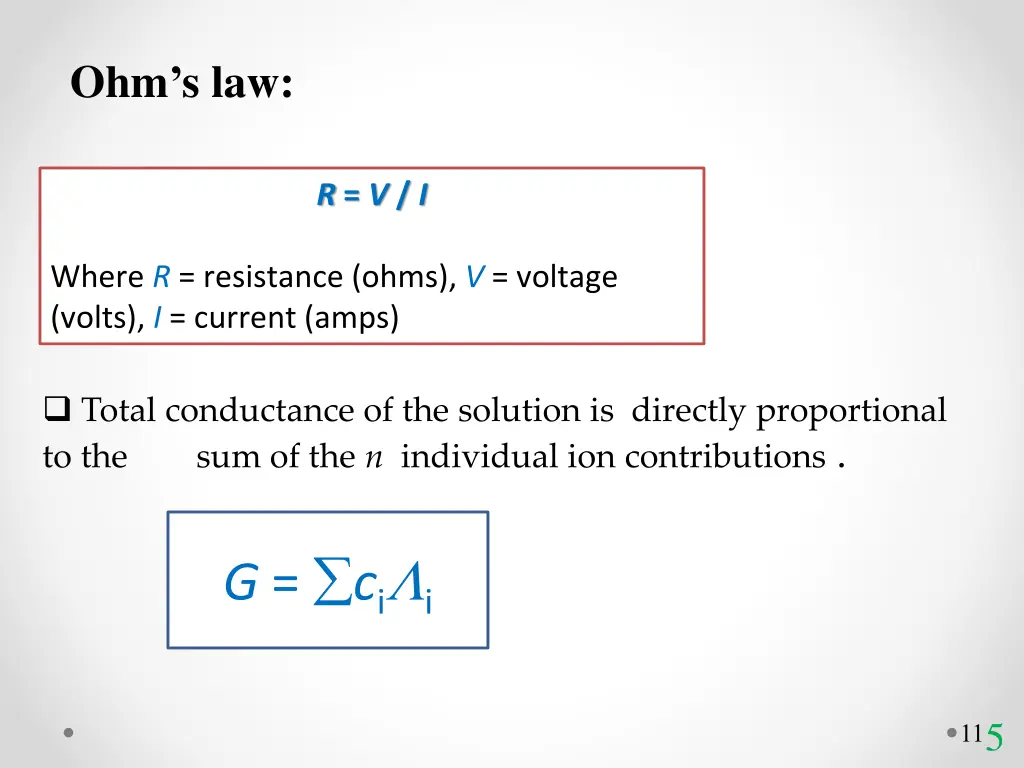 ohm s law