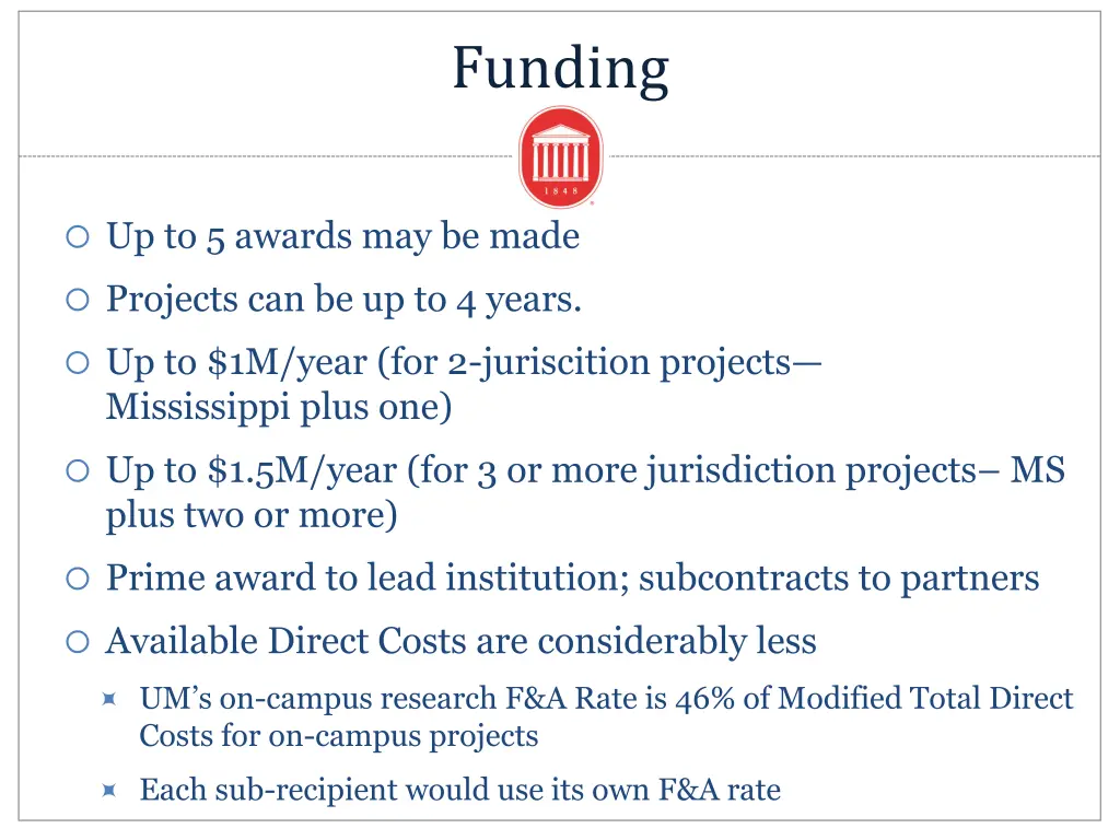 funding