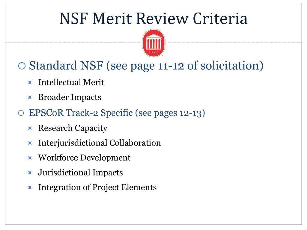 nsf merit review criteria