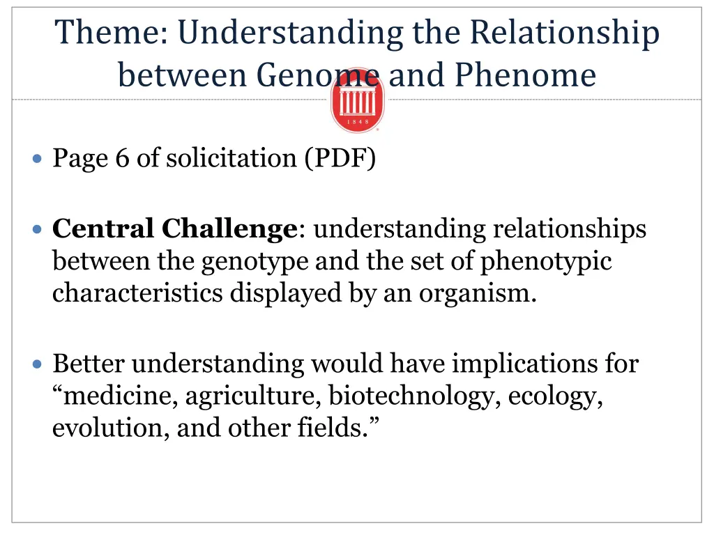 theme understanding the relationship between