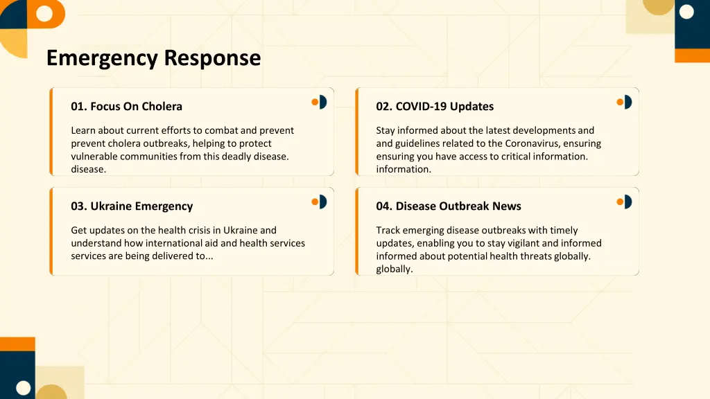 emergency response