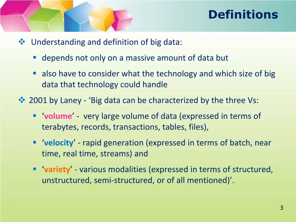 definitions