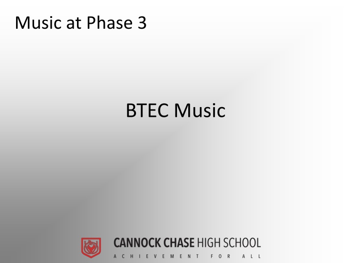 music at phase 3