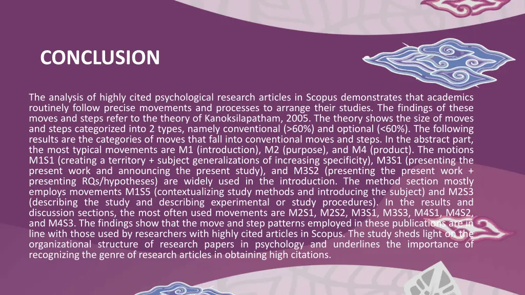 conclusion