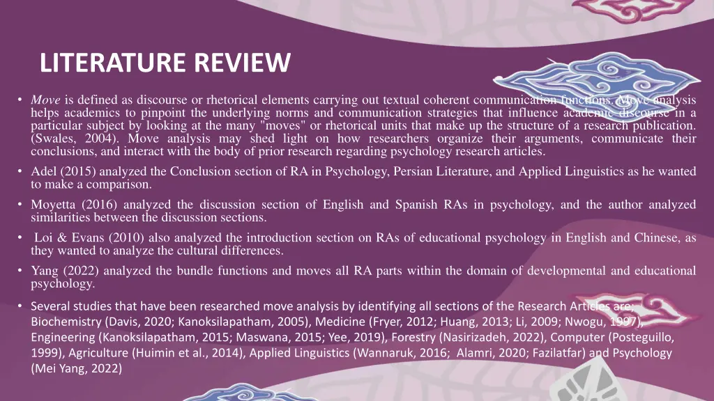 literature review