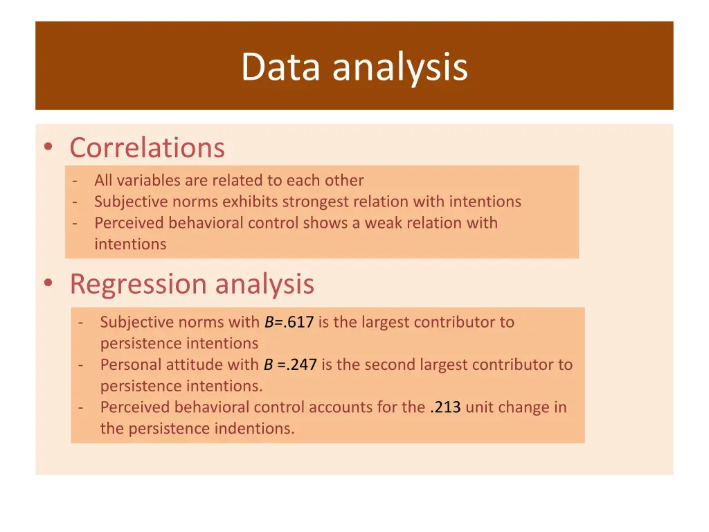 data analysis